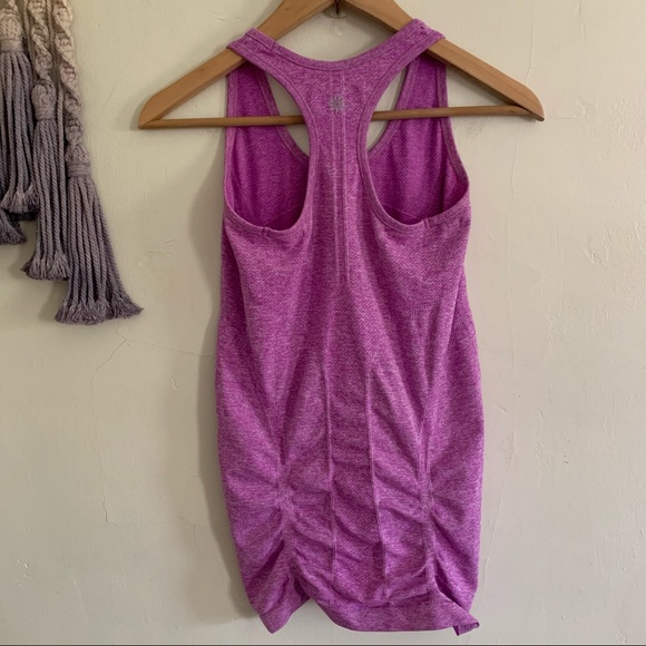 Athleta • racerback workout tank fitted xs purple - Picture 5 of 5